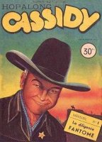 Scan de la couverture Hopalong Cassidy du Dessinateur Robert Bagage